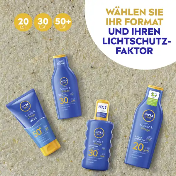 Schutz & Pflege ultra Sonnenlotion 50+