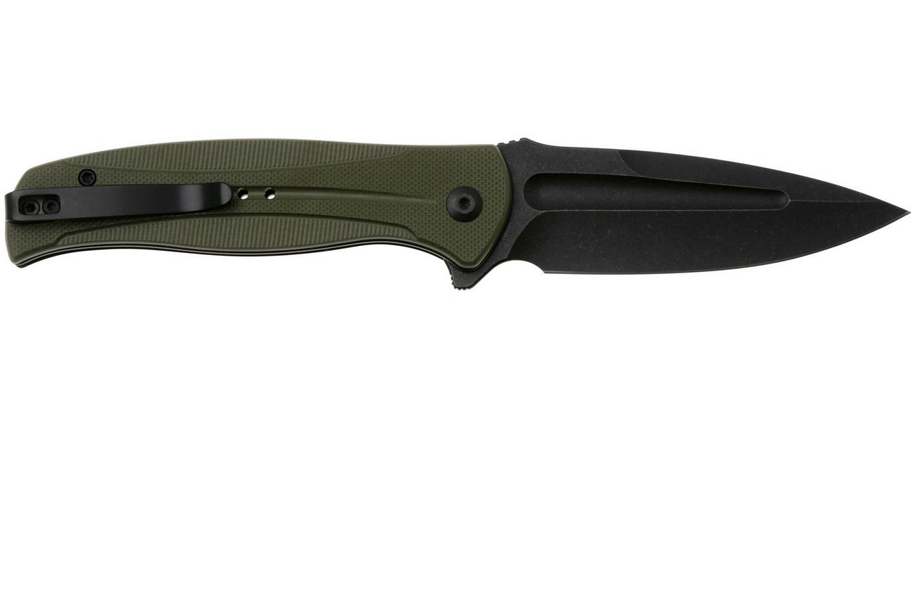 Civivi Incindie C23053-2 Black Stonewashed 14C28N, OD Green G10 zakmes