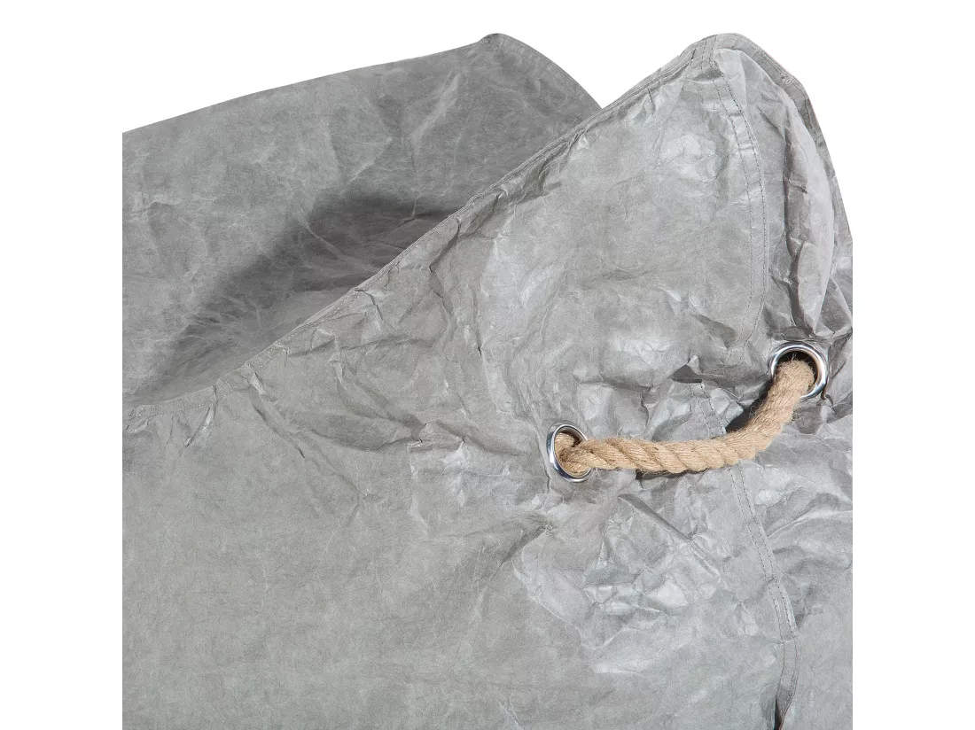 Pouf poire 200 L DROP 63 cm 75 cm Gris clair