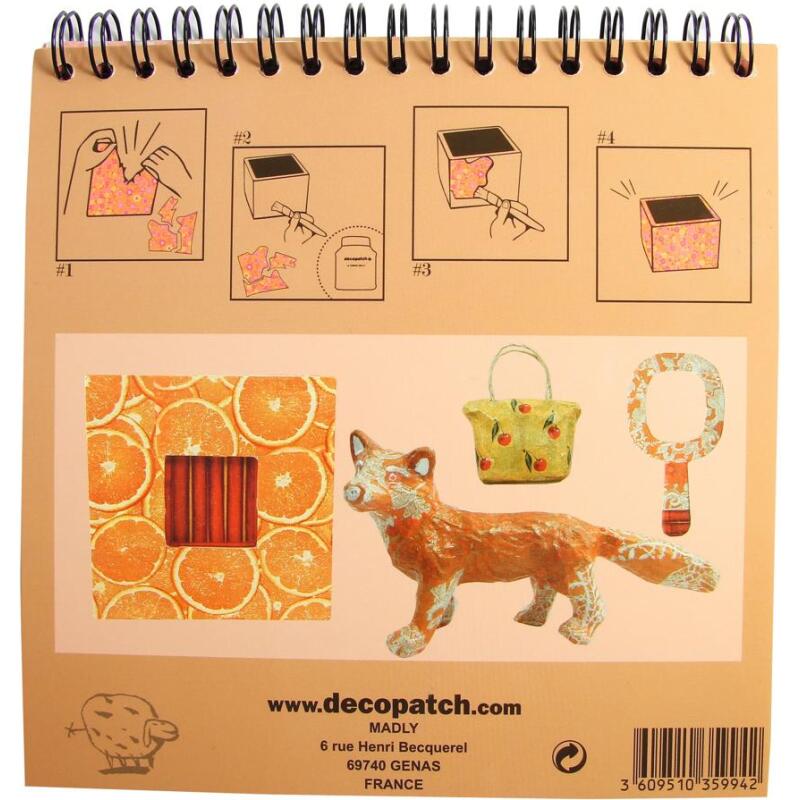 Bloc color Decopad orange - Orange