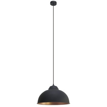 Eglo hanglamp Truro zwart Ø37 cm