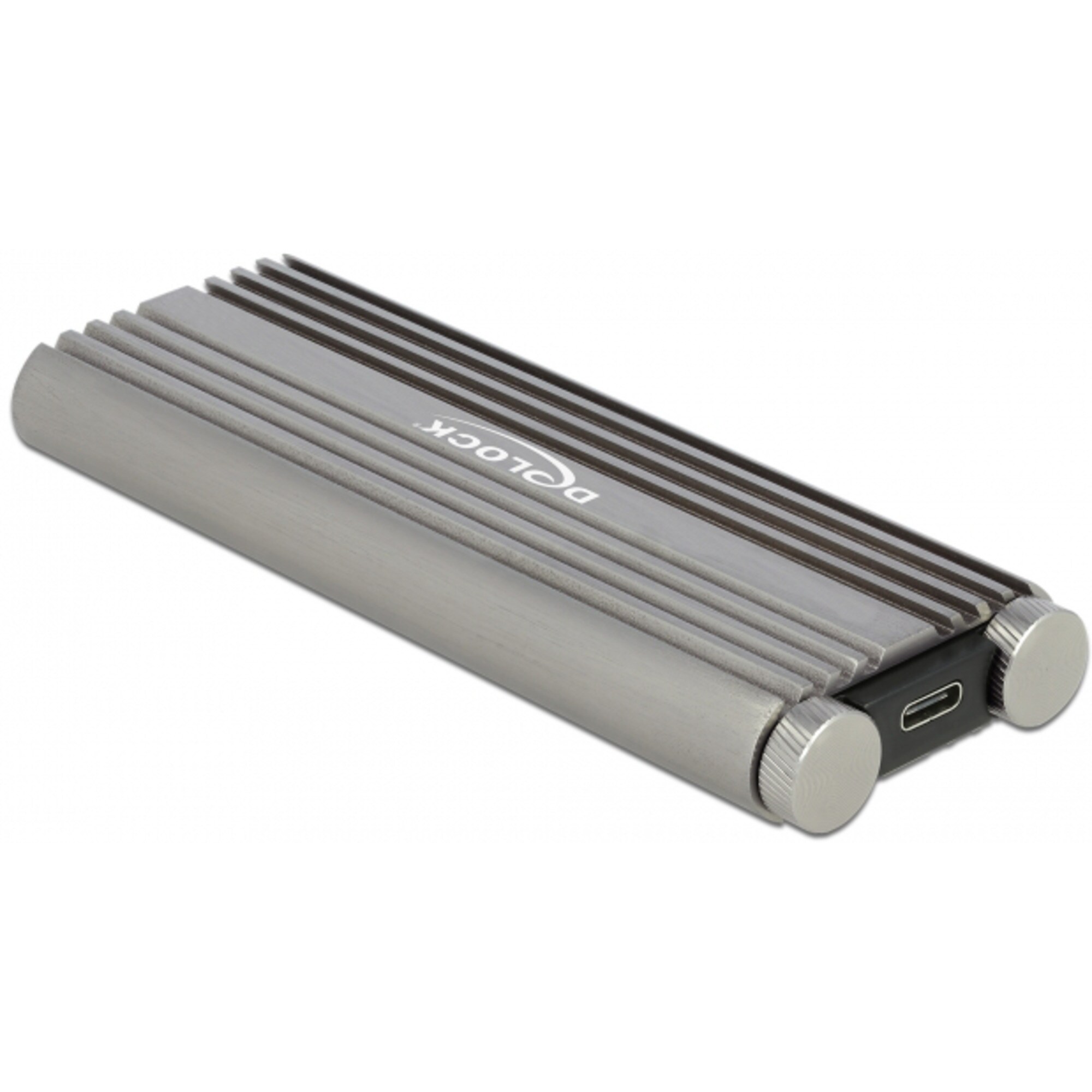 DeLOCK Laufwerksgehäuse Externes Gehäuse M.2 PCIe mit USB 3.2 Gen 2x2 USB-C