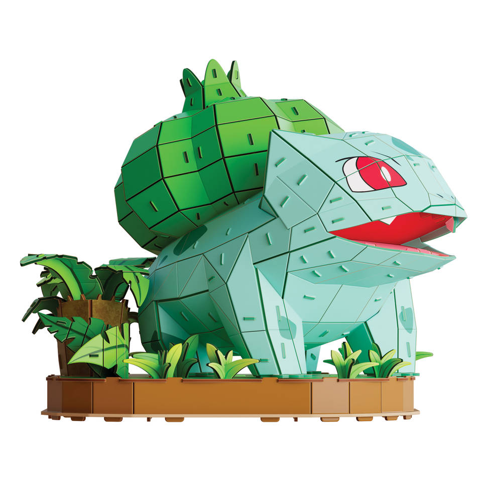 Pokemon Bulbasaur 4D bouwpuzzel modelbouwset