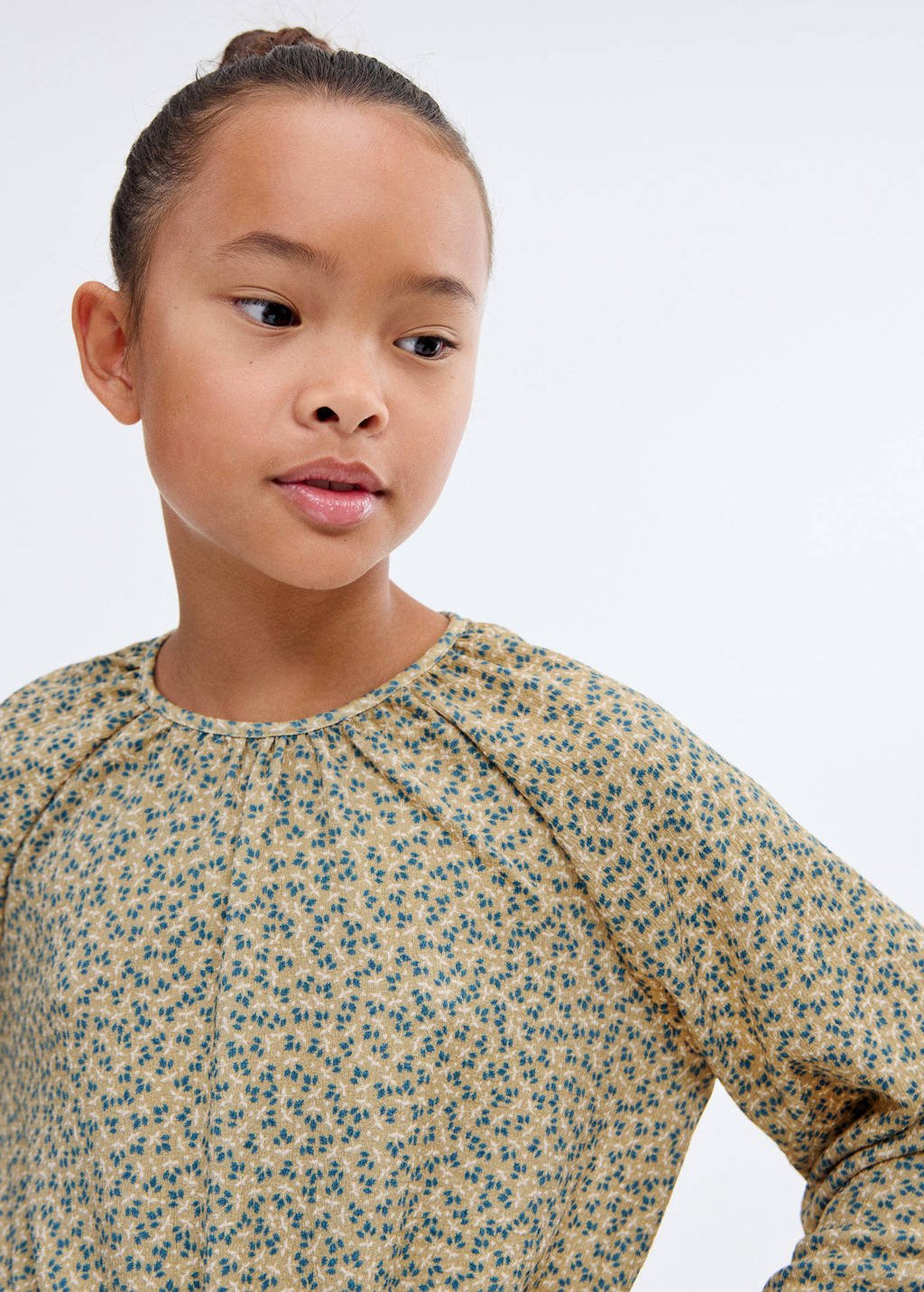 Mango Kids blousetop groen