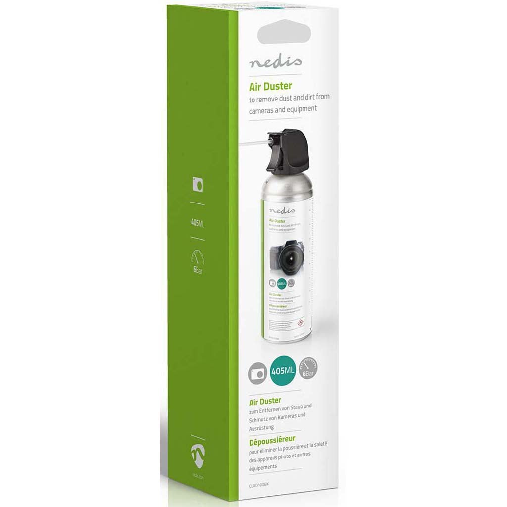 Nedis CLAD100BK persluchtreiniger 405 ml