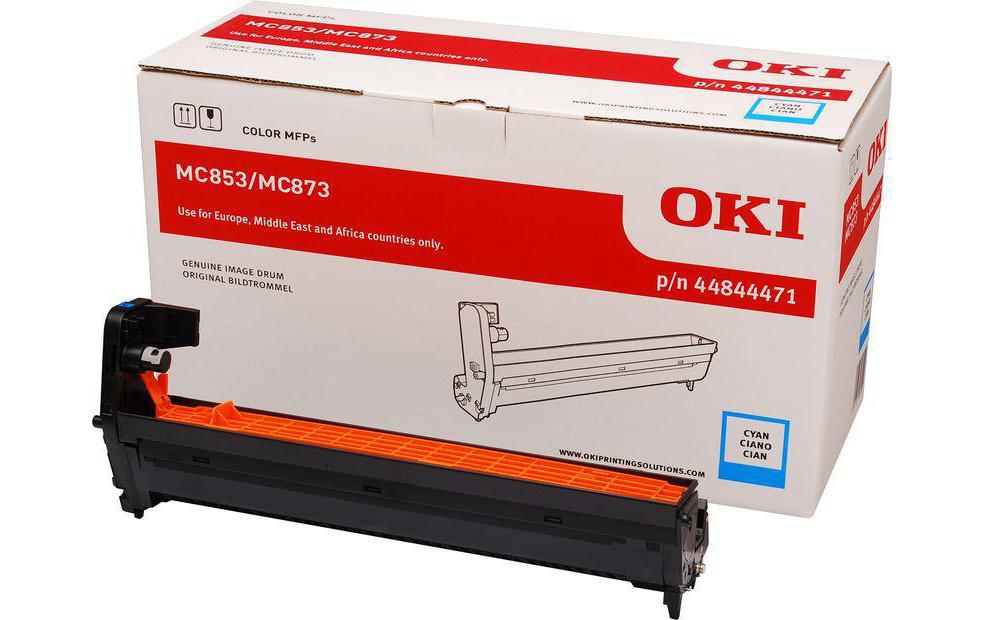 Trommel 44844471 Cyan<br>Trommeleinheit, cyan
