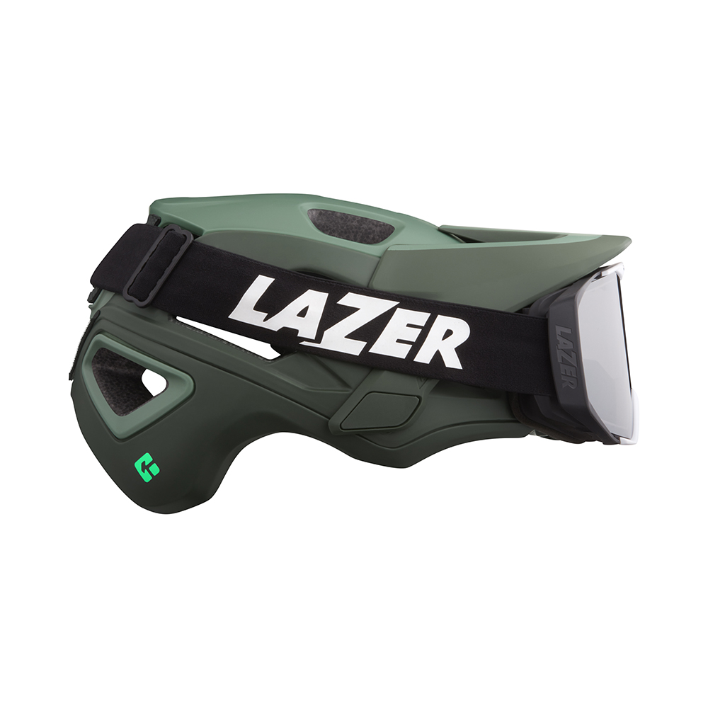 Lazer Jackal Kineticore MTB Hjelm Grøn