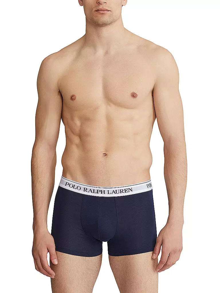 POLO RALPH LAUREN Pants 3er Pkg. Navy Aopp Navy  dunkelblau