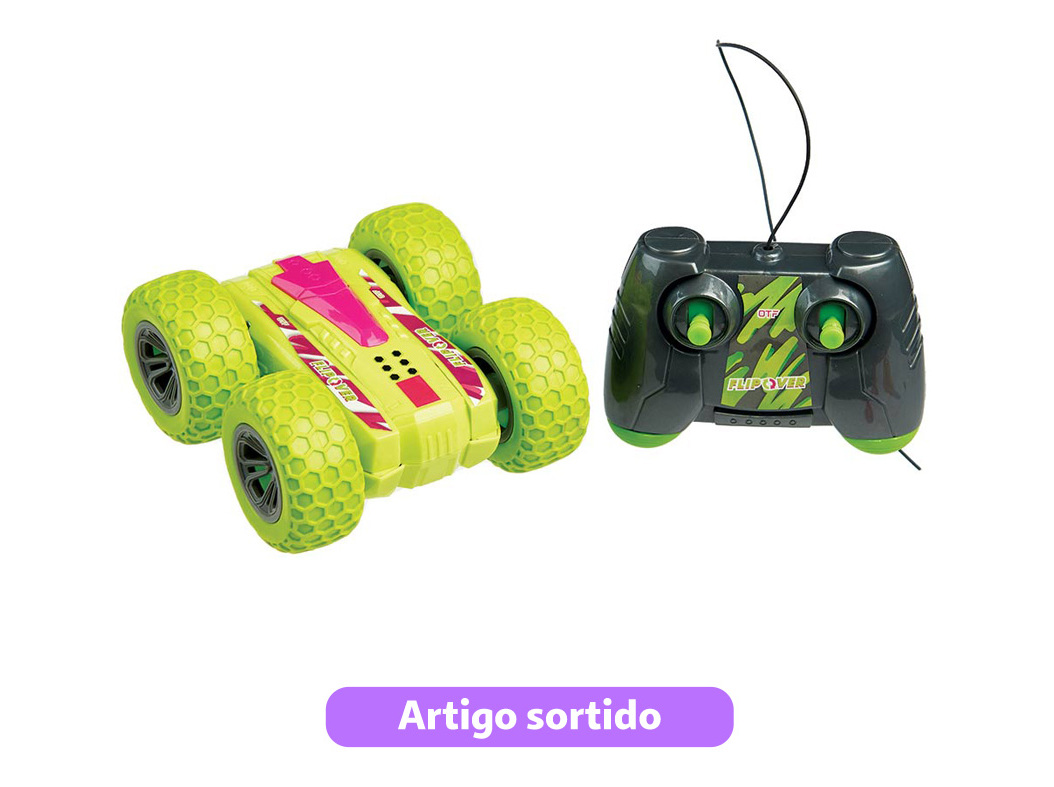VEICULO FLIP OVER ONE TWO FUN 13CM MODELOS SORTIDOS