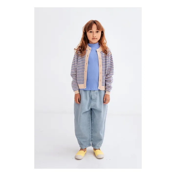 Repose AMS T-Shirt Coton Bio Côtelé | Lavande
