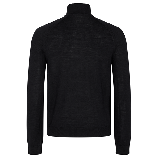 Bruun & Stengade Pelle Striktrøje, Black, L