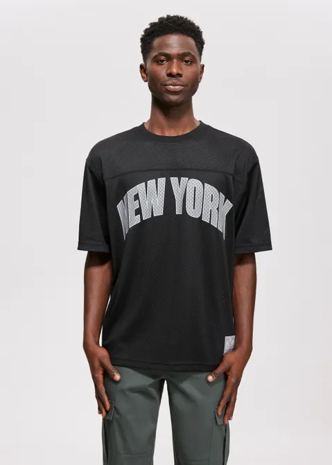 Sport t-shirt zwart (ZWART)