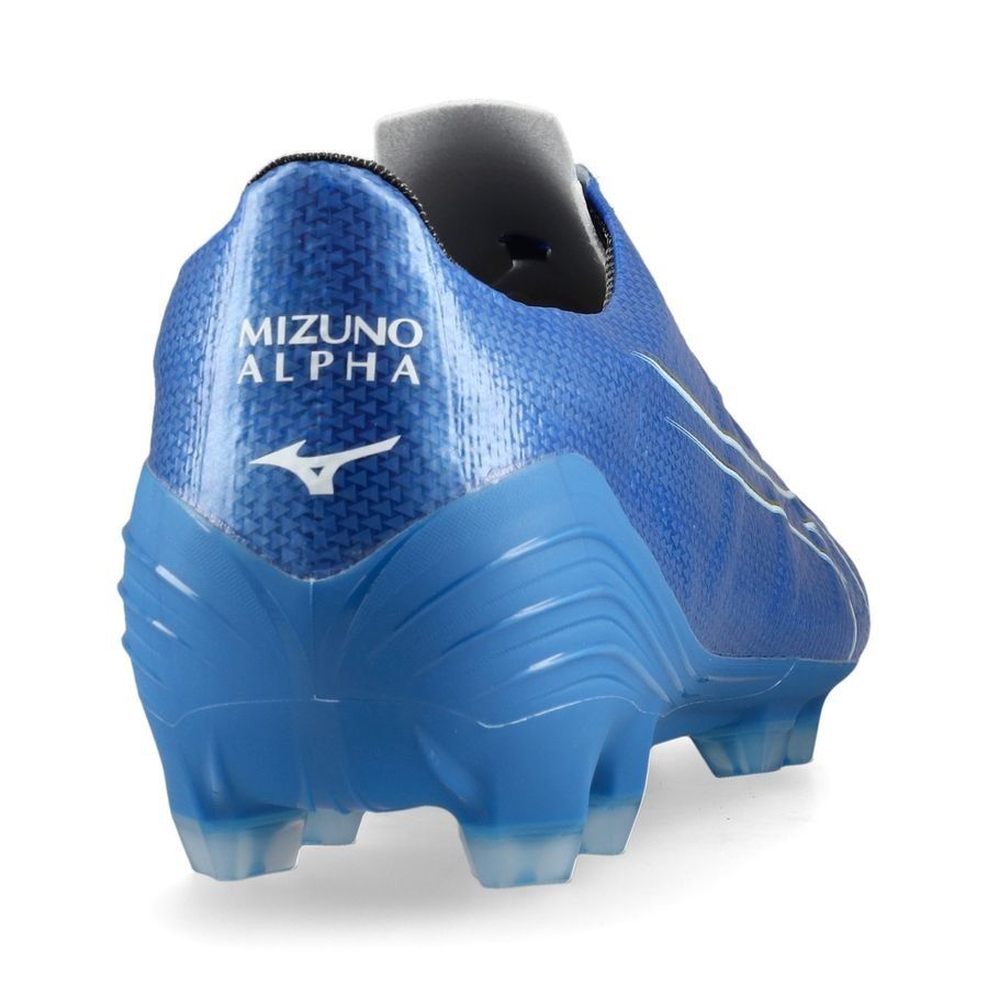 Mizuno Alpha Pro FG/AG Mugen - Bleu/Blanc/Doré