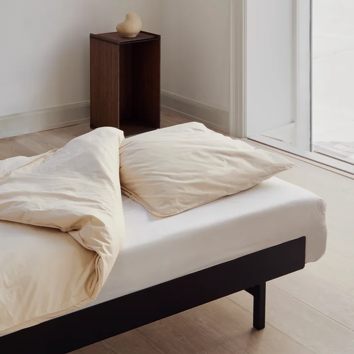Moebe - Bett 90 cm, terrakotta