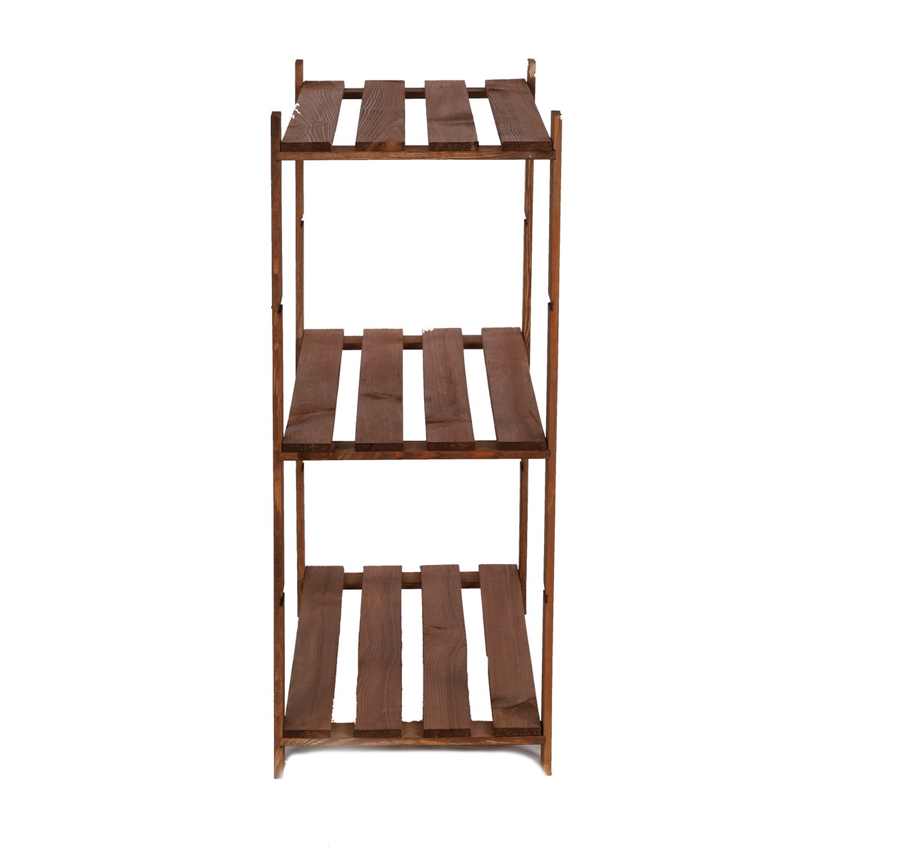 PROREGAL Houten Plank Pinepeak HxBxD 90 x 80 x 38 cm 3 Planken 1,2 cm Dik Dennenhout Bruin
