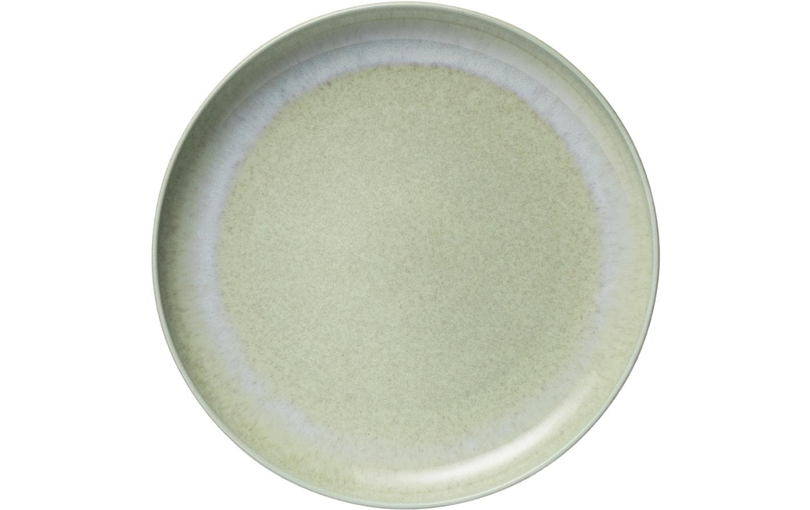 Speiseteller Perlemor Alga Ø 27.1 cm, 6 Stück,Grün<br>Set bestehend aus 6 Speisetellern