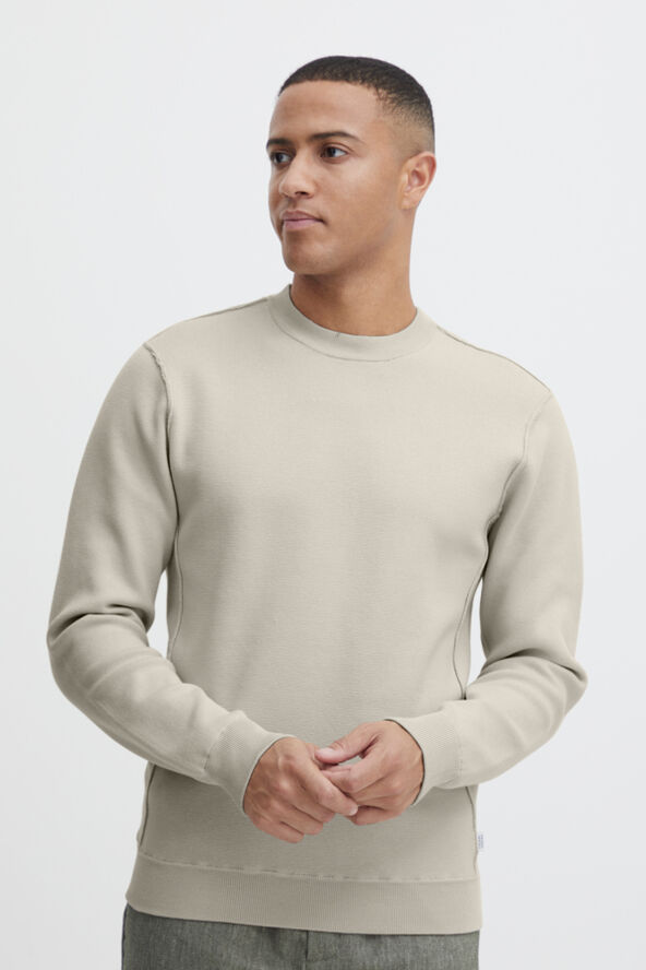 Casual Friday CFKARL crew neck knit Light sand