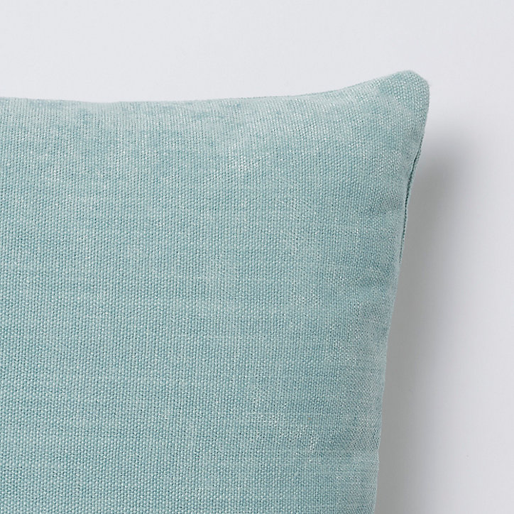 Coussin GoodHome Pahea vert bleu 45 x 45 cm