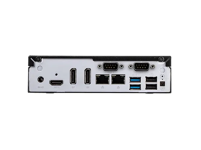Shuttle XPC slim DH610 - Barebone - Slim-PC LGA1700 sokkel - Intel H610 - uden CPU - RAM 0 GB - Gigabit Ethernet, 2.5 Gigabit Ethernet - sort
