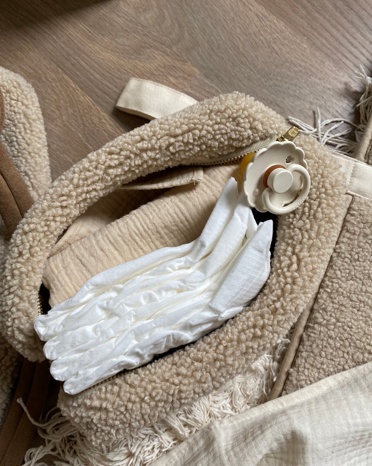 Stellemappe / Toalettmappe – 2 Liter | Chunky Teddy Pouch