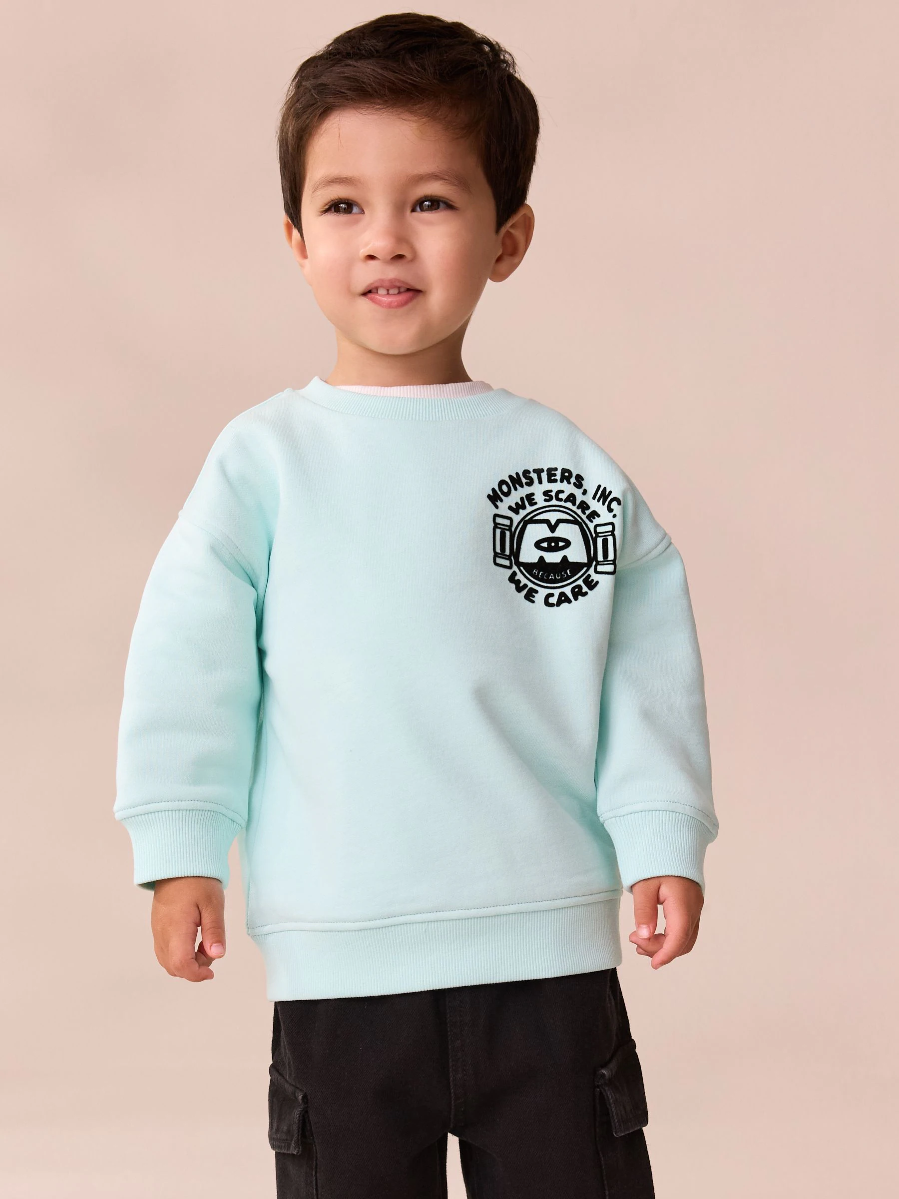 Blauw - Monsters Inc Crew Sweatshirt (6mths-8yrs)