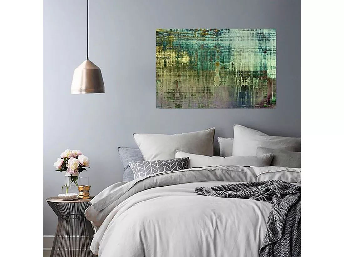 Tableau bois abstraction 1 - 120 x 80 cm