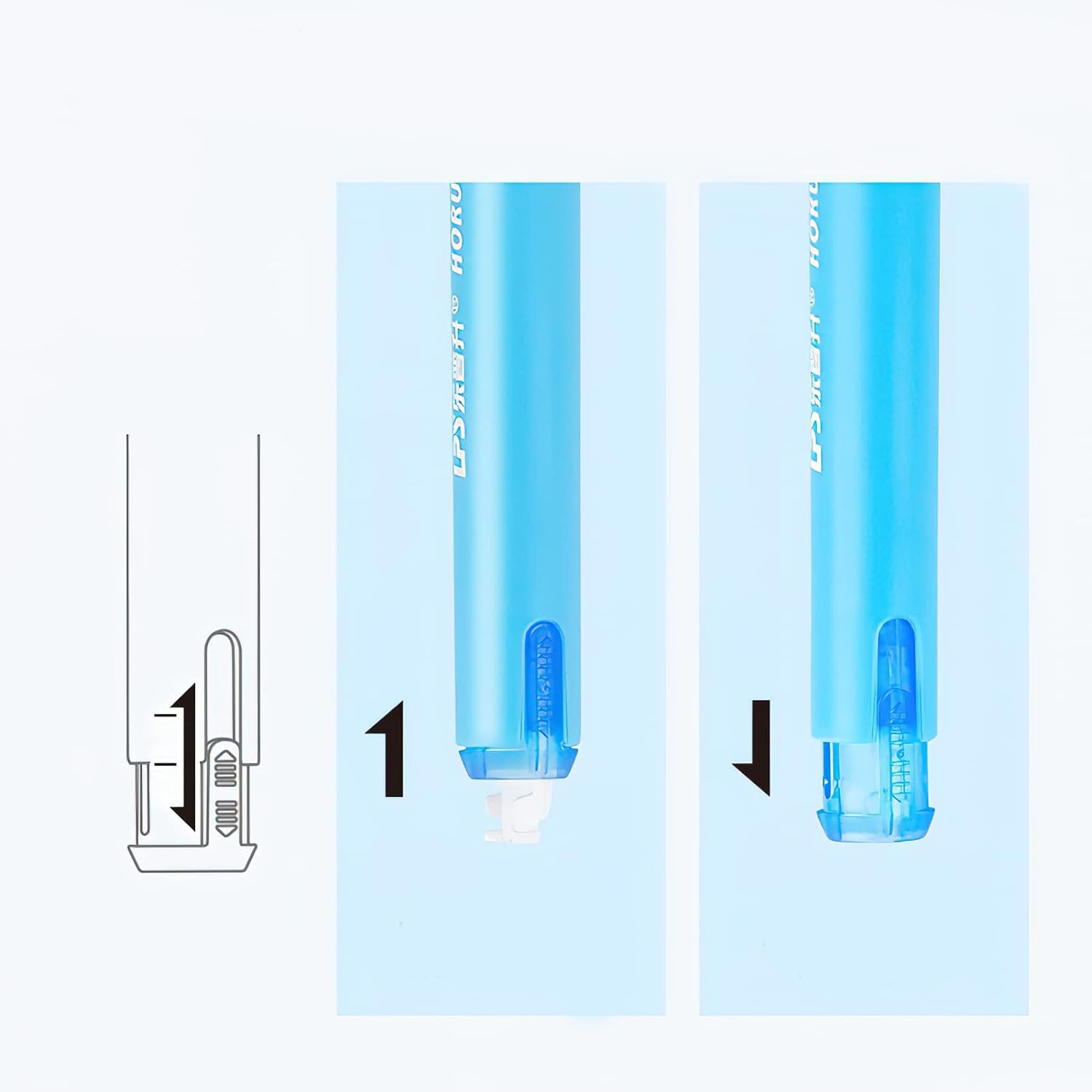 (5er Set) Korrekturroller Stift Weisse Korrekturmaus Kleberoller Tape für Schule / Büro / Studium - Assortiert