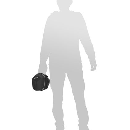 Selle confort Bagster Ready NOIR LISERE ARGENT - Gris