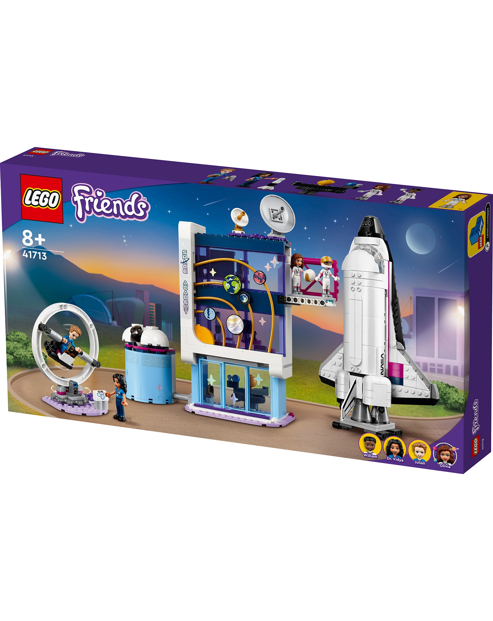 LEGO® Friends 41713 Olivias Raumfahrt-Akademie