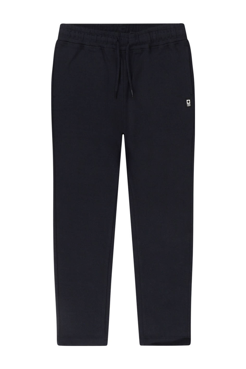 Tumble 'n Dry geruite relaxed joggingbroek Brixen donkerblauw
