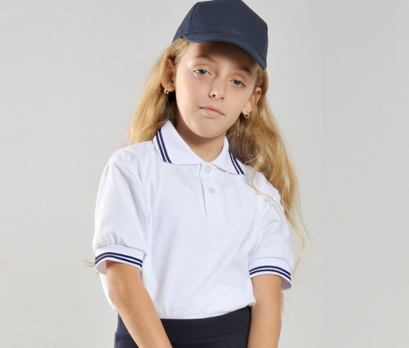 VESTI IT015 - KIDS’ SHORT SLEEVE PIQUÉ POLO SHIRT