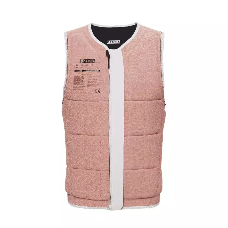 Gilet impact MYSTIC Renegade Frontzip Wake Black / White
