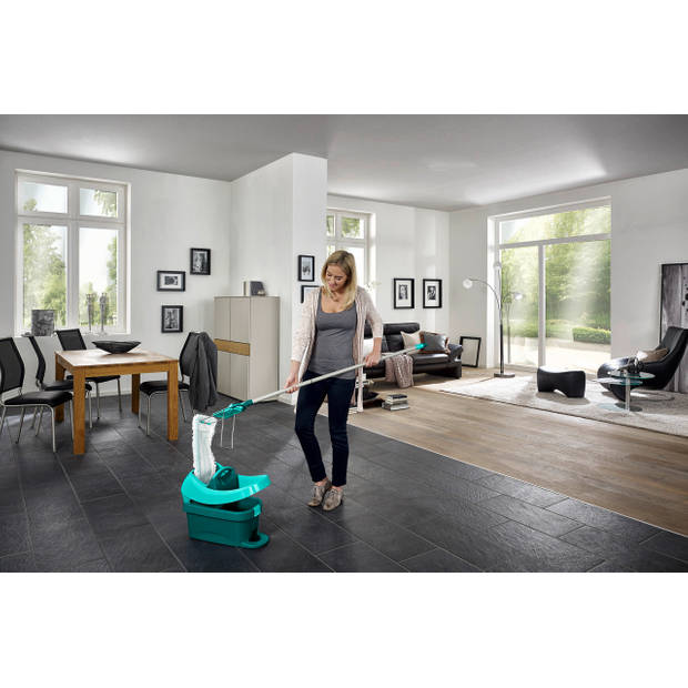 Leifheit Set Profi XL vloerwisser met pers - met wieltjes - compleet systeem - Click System