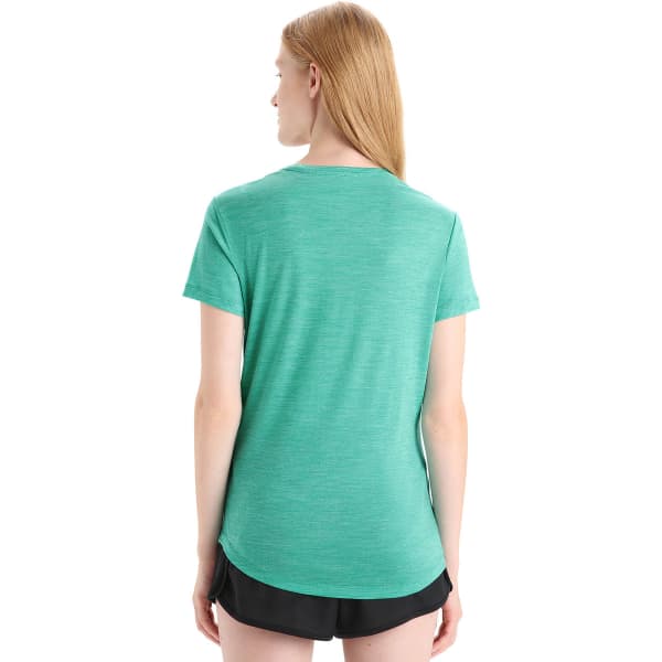 T-shirt randonnée ICEBREAKER W SPHERE II SS TEE HITT FRESH HEATHER