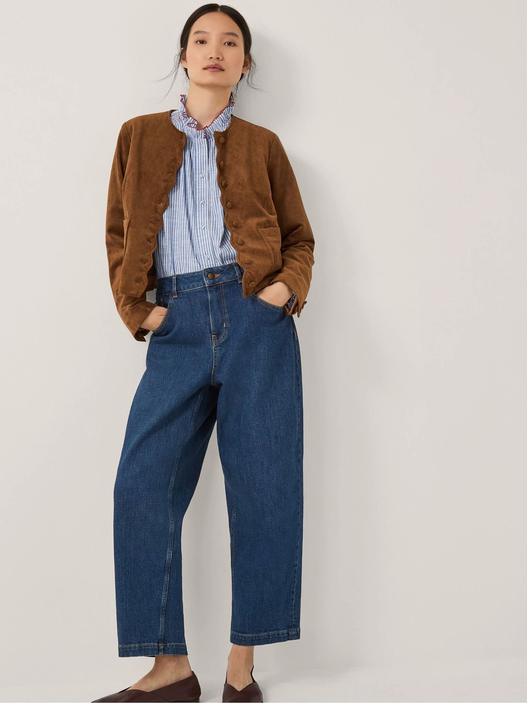 Monsoon Isla Suedette Jacket