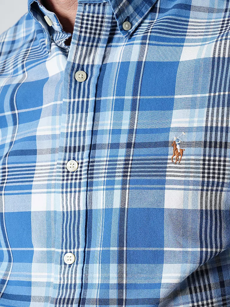 POLO RALPH LAUREN Hemd Custom Fit blau