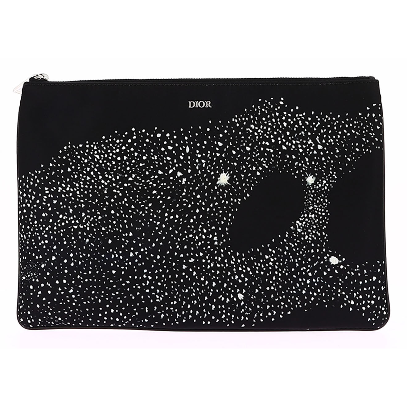 Dior Pochette en Toile noire - Très bon état - 25x17.5 cm