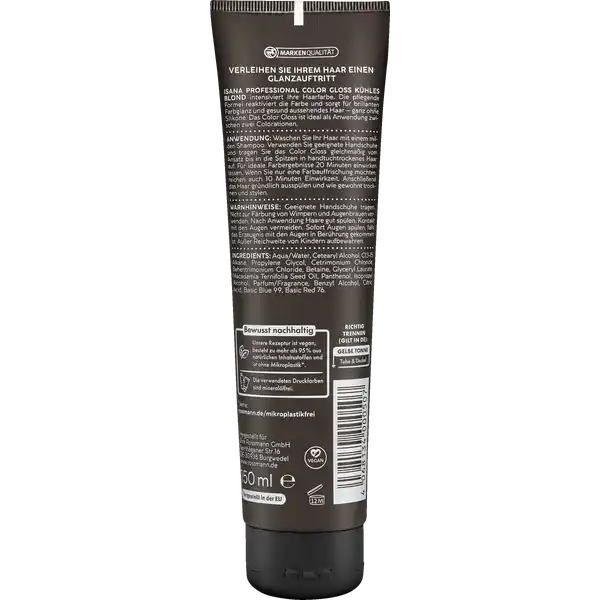 Gloss Kühles Blond