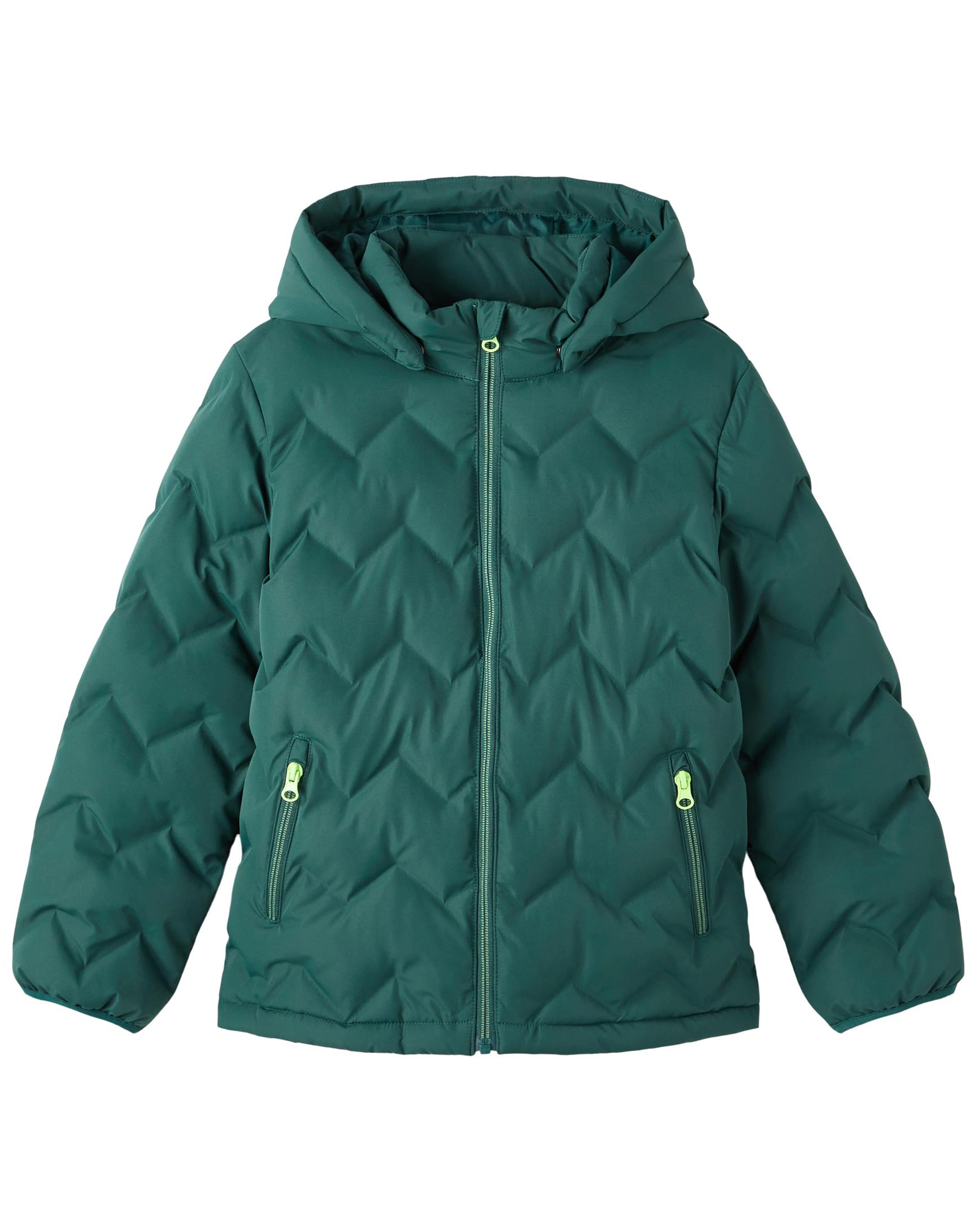 Steppjacke NKMMARL in trekking green
