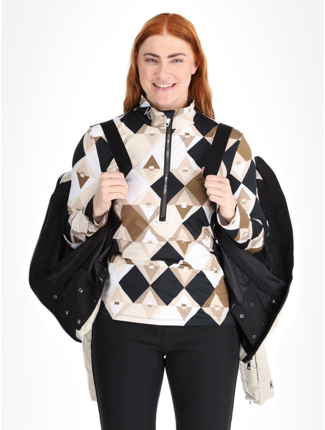 Alpine elegance ski-jas dames