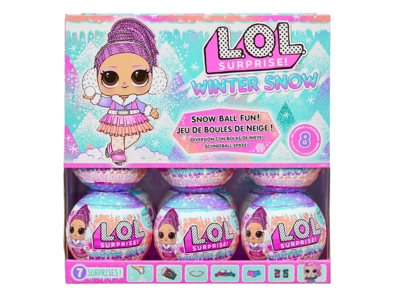 LO.L. Surprise! - Vinter Sne Tot Dukker - flere varianter (Assorteret)
