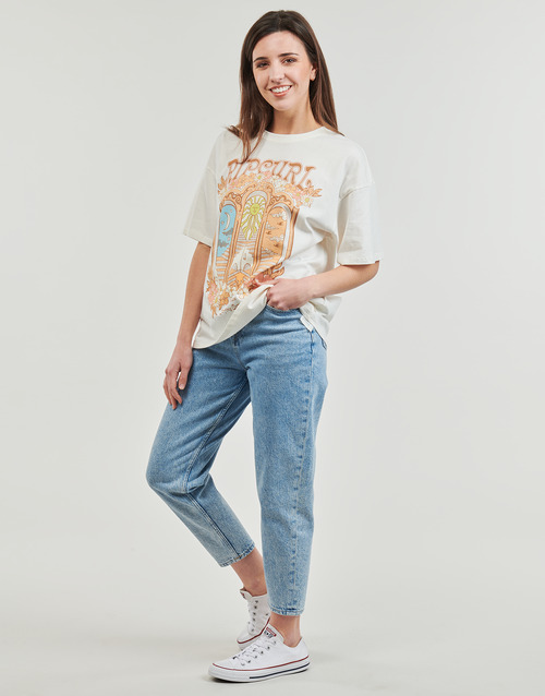 Rip Curl - TROPICAL TOUR HERTIAGE TEE - Beige