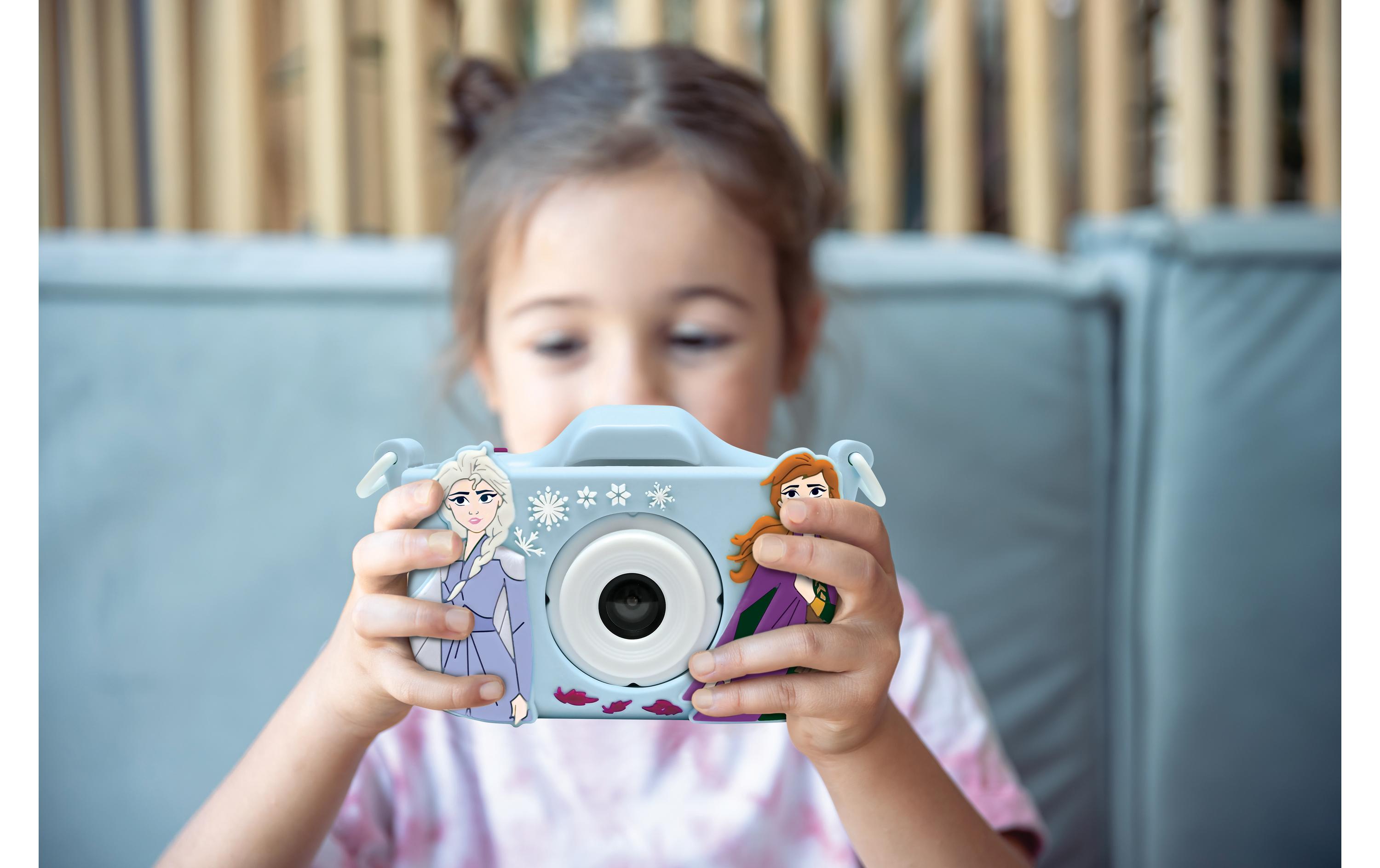 Kinderkamera Schneekönigin mit SchutzRobuste Digitalkamera für junge Fotografen