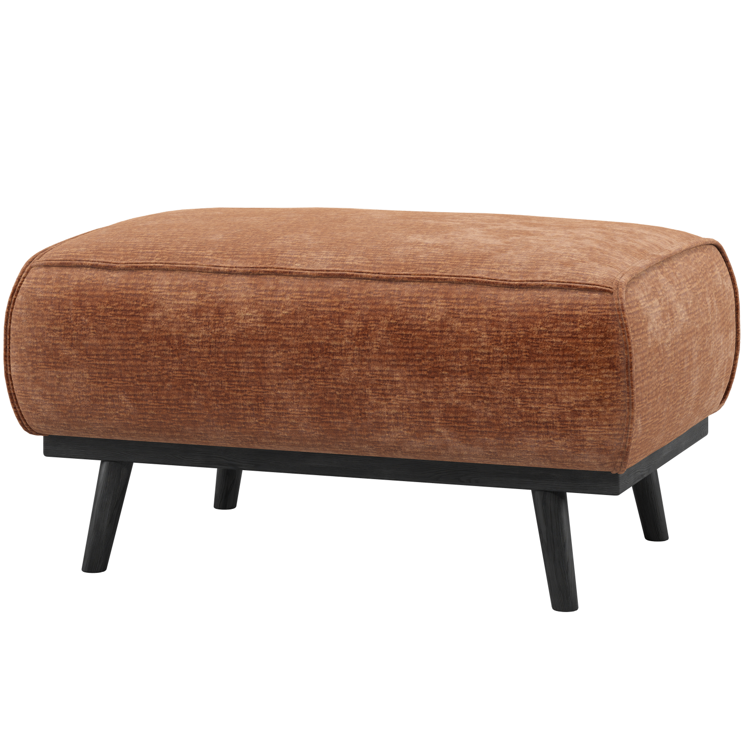 WOOOD Statement Hocker - Chennile - Velvet Terra - 40x80x55