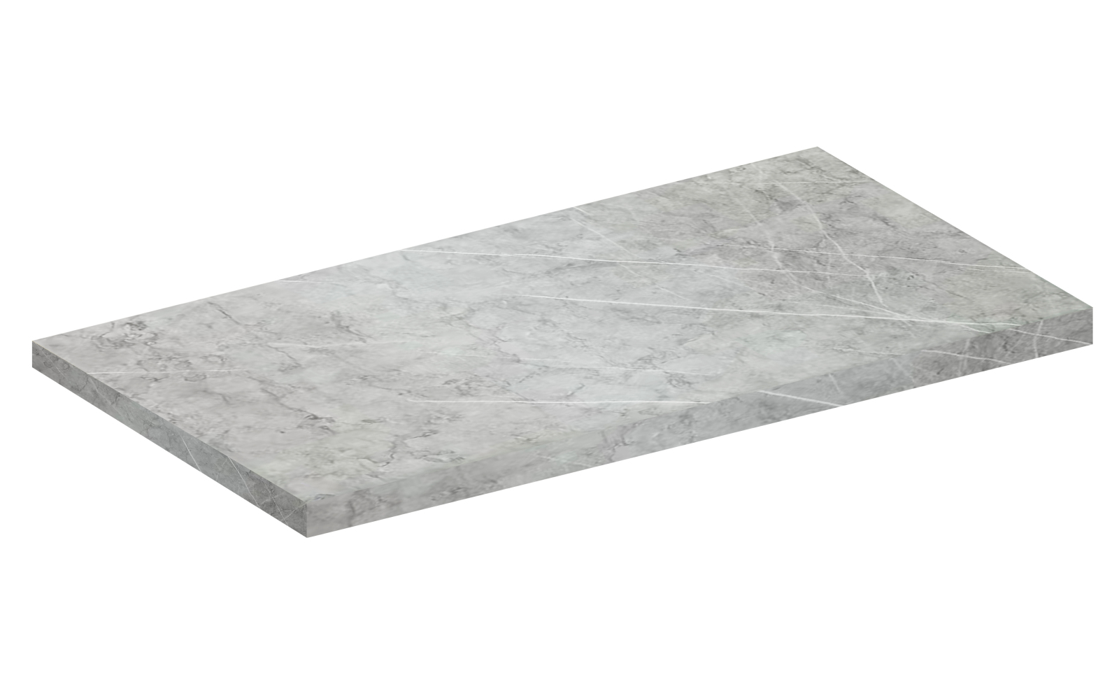Arbeitsplatte FASOLA - Marmor-Style - 40x60 cm
