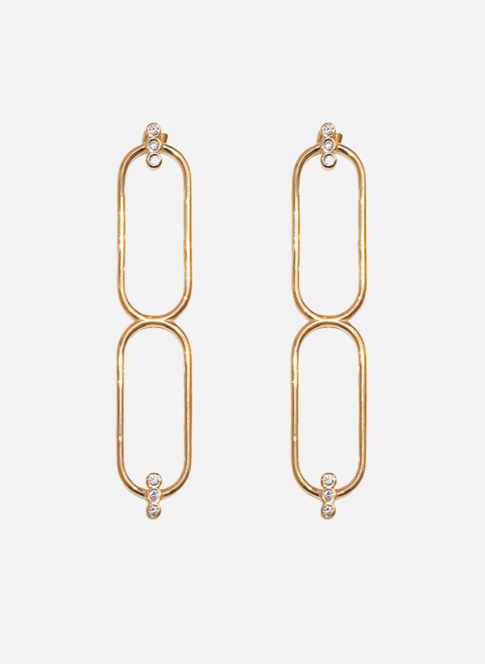 APHIA - Boucles d'oreilles pendantes aphia | Blanc