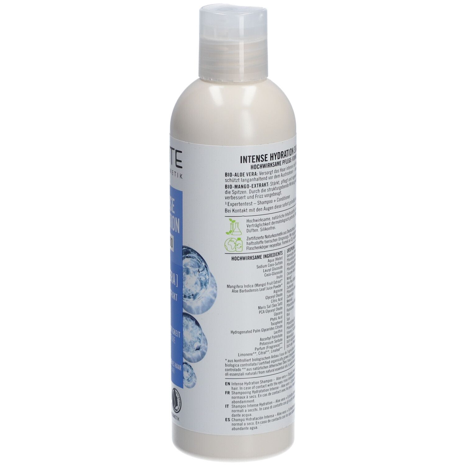 SANTE Naturkosmetik INTENSE HYDRATION SHAMPOO