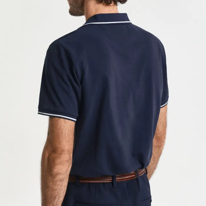 Gant Tipping SS Pique Rugger Polo Heren