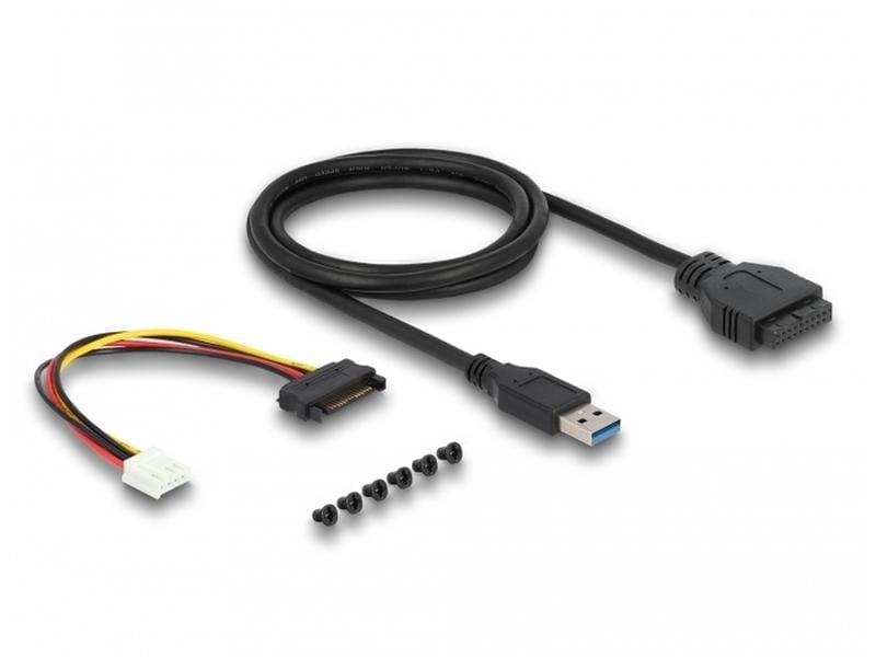 Delock Front Panel 64166 Front-Panel mit 4x USB-3.0