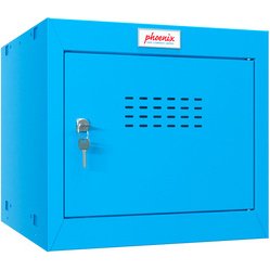 Casier cubique CL0344, serrure à clé, gris clair